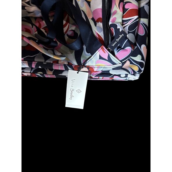 Vera Bradley Floral Print Travel Bag Lighten Up Duffle Backpack Mod Paisley New - Picture 4 of 6